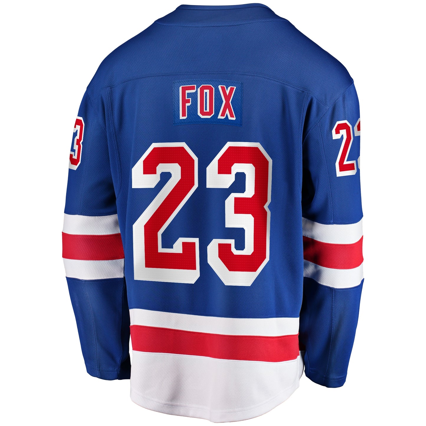Adam Fox New York Rangers Fanatics Branded Home Premier Breakaway Player Jersey - Blue